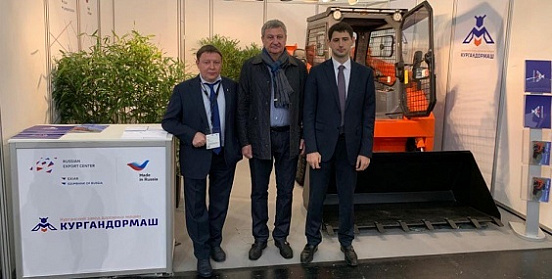 Курганская область впервые представлена на выставке дорожной техники мирового уровня - BAUMA 2019 в Мюнхене